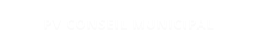 PV CONSEIL MUNICIPAL